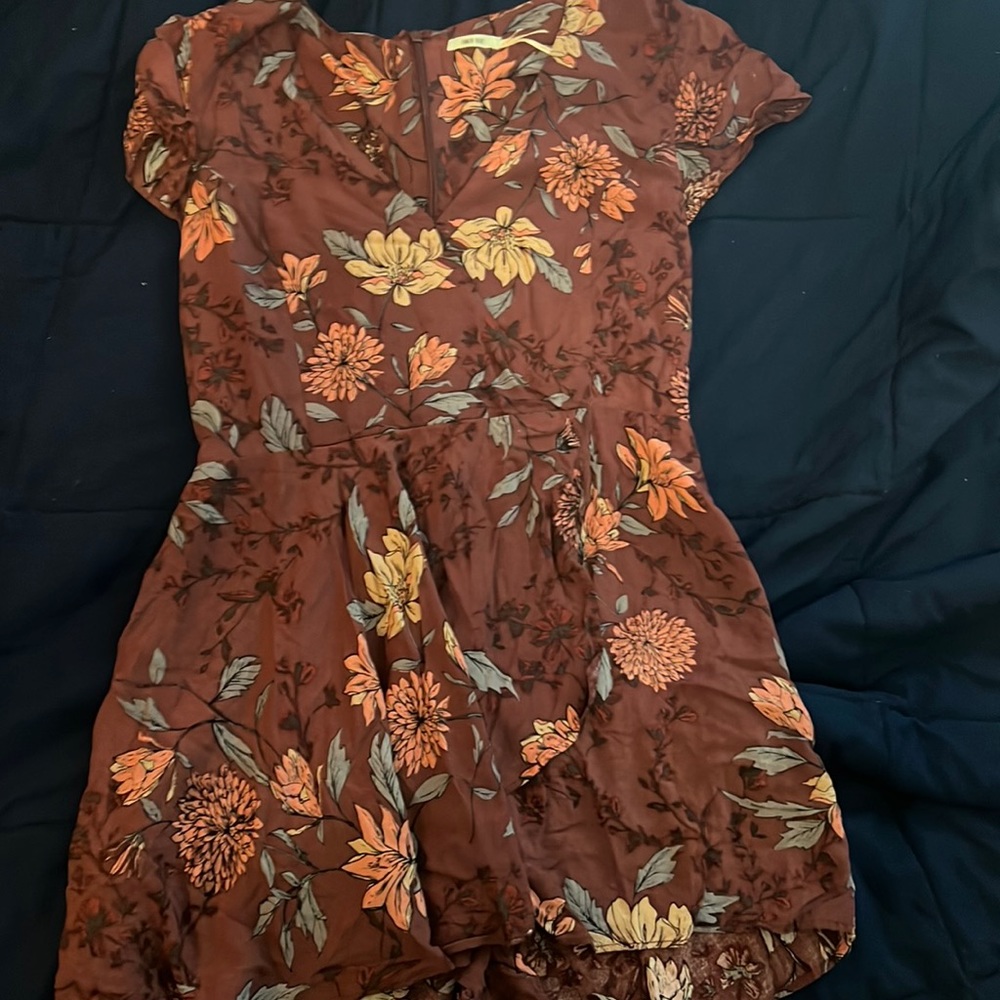 Floral romper unknown brand